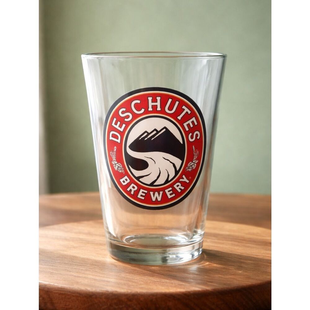 EUC Deschutes Brewery Pint Beer Ale 16 oz Glass